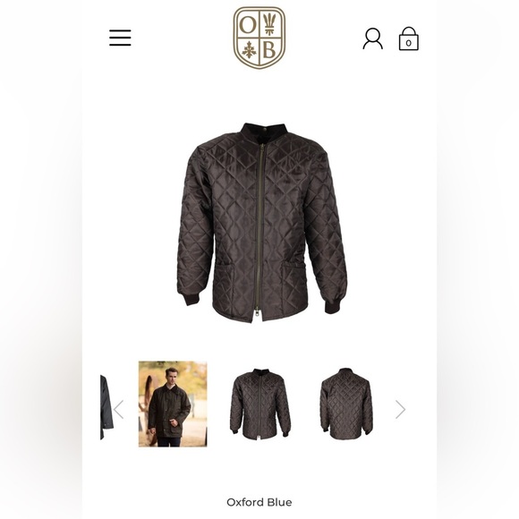 Pre Loved Like NEW Oxford Blue England Bray 3 in 1 Wax Jacket (Vented) SZ XL - Picture 10 of 10